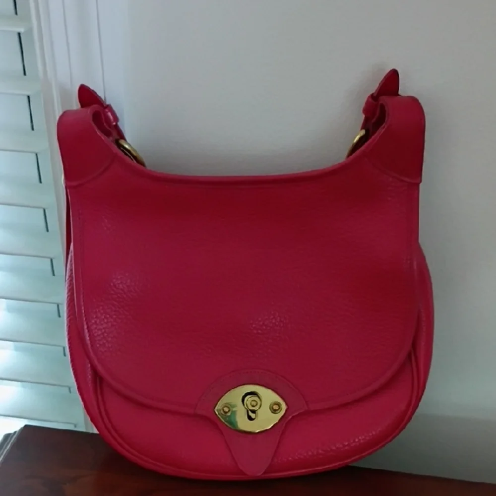 Vintage Dooney & Bourke Red Calvary Bag - Picture 9 of 9